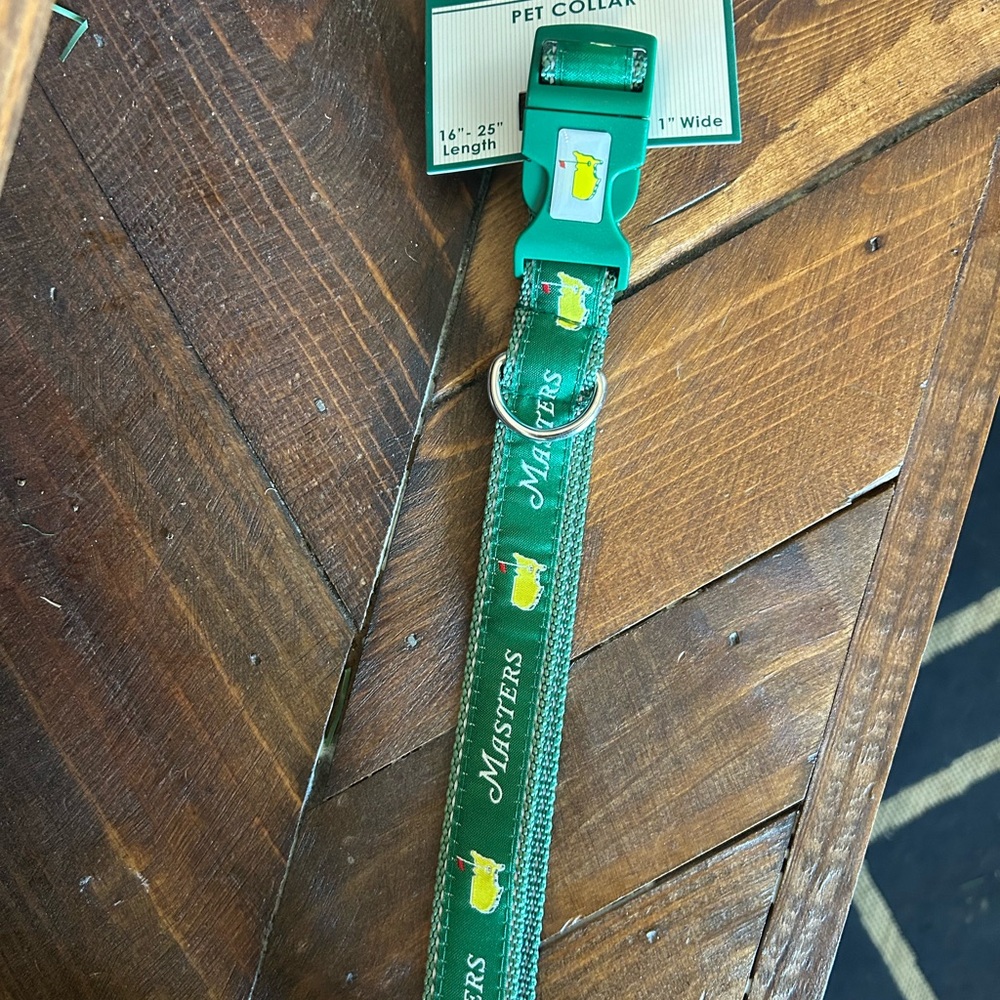 Masters Green Pet Collar